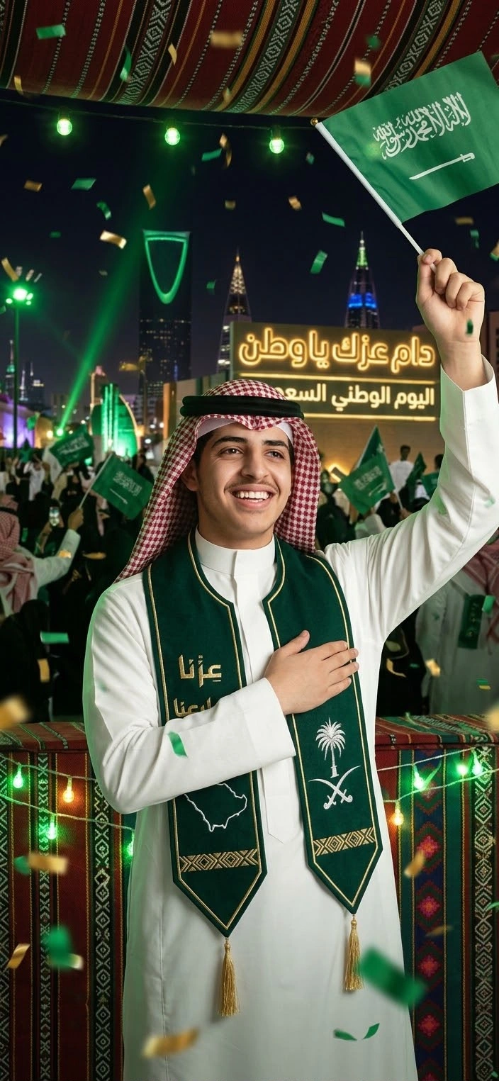 مشاركة جمعية سمع بركن الحضاري بمناسبة اليوم الوطني 96